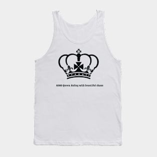 adhd queen ruling with beautiful chaos Tank Top